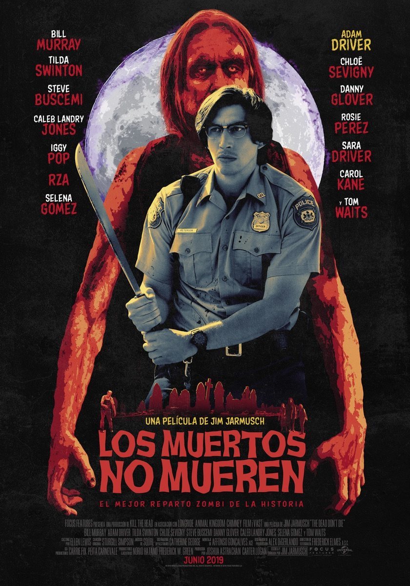 Adam Driver poster for The Dead Don't Die