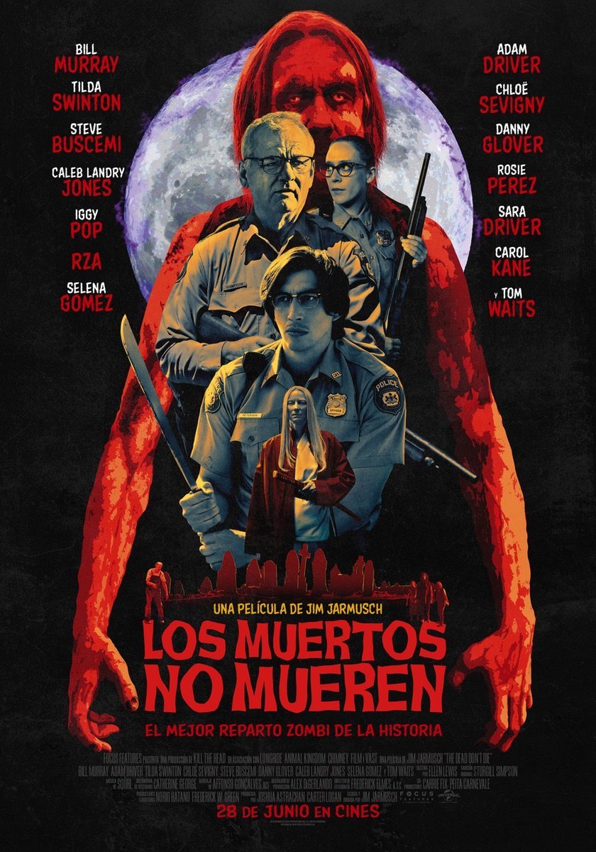 España definitivo poster for The Dead Don't Die