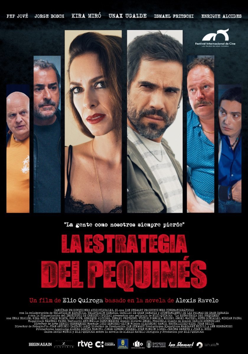 Poster of La estrategia del pequinés - Oficial