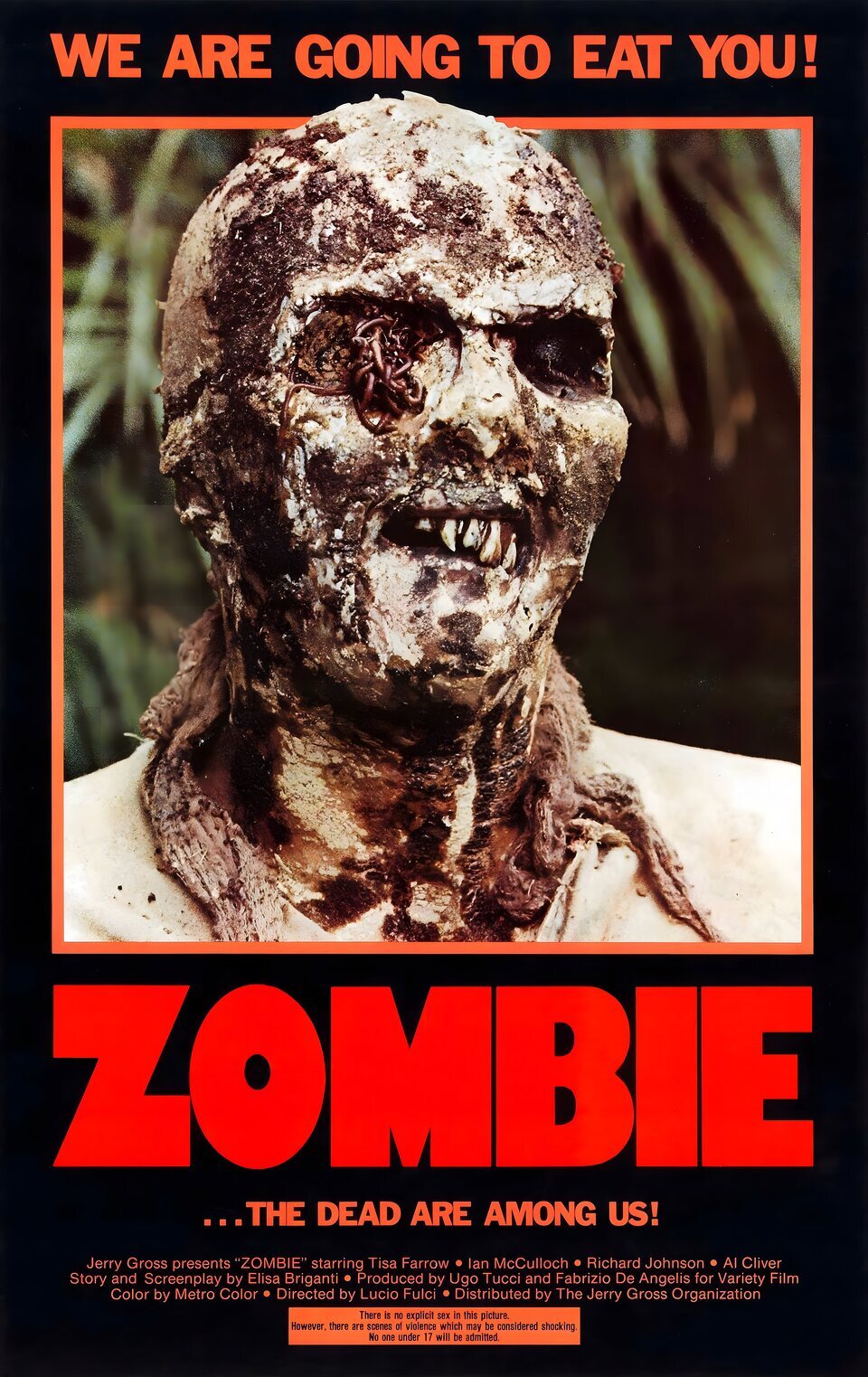 Poster of Zombie Flesh Eaters - Estados Unidos