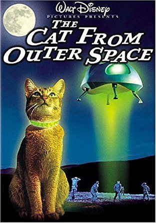 Poster of The Cat from Outer Space - Cartel original