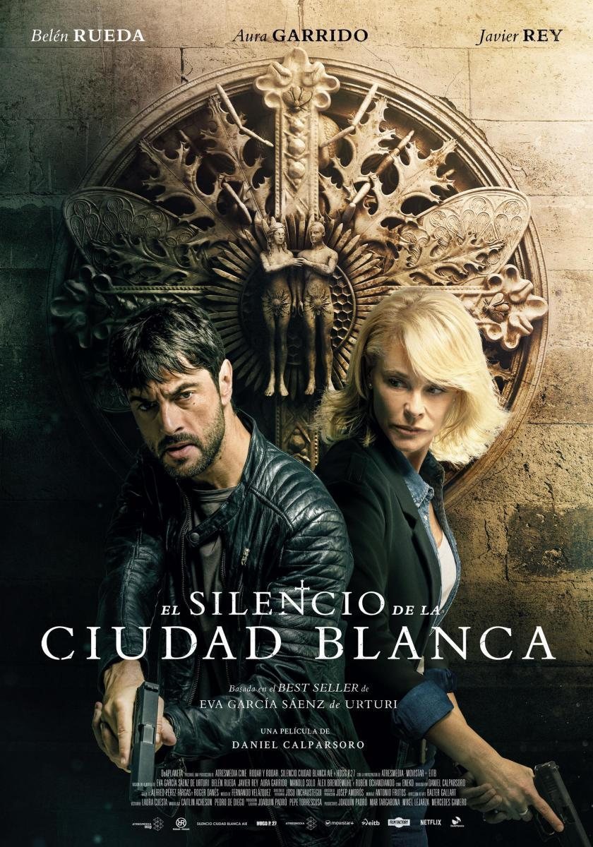 Poster of El silencio de la ciudad blanca - Cartel #2 'El silencio de la ciudad blanca'