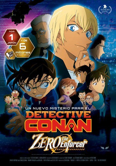 Poster of Detective Conan: Zero the Enforcer - Póster español 'Detective Conan: El caso Zero'