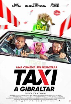 Poster Taxi a Gibraltar