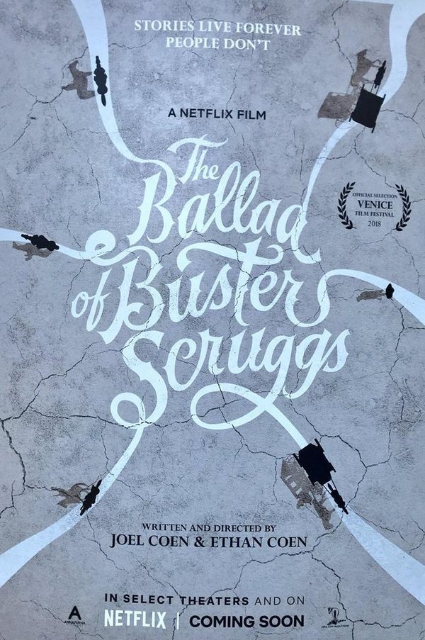 Poster of The Ballad of Buster Scruggs - Teaser poster