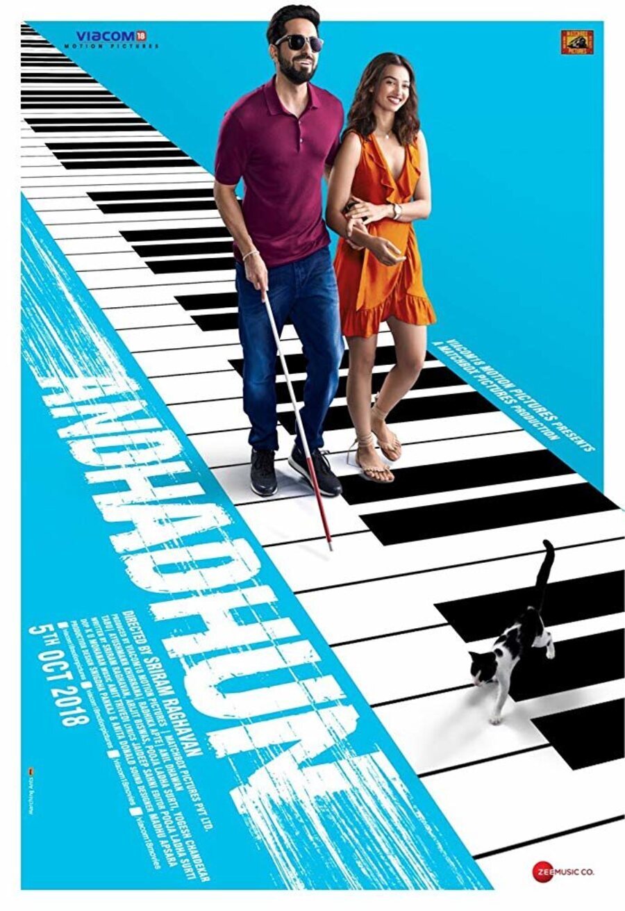 Poster of Andhadhun - Andhadhum