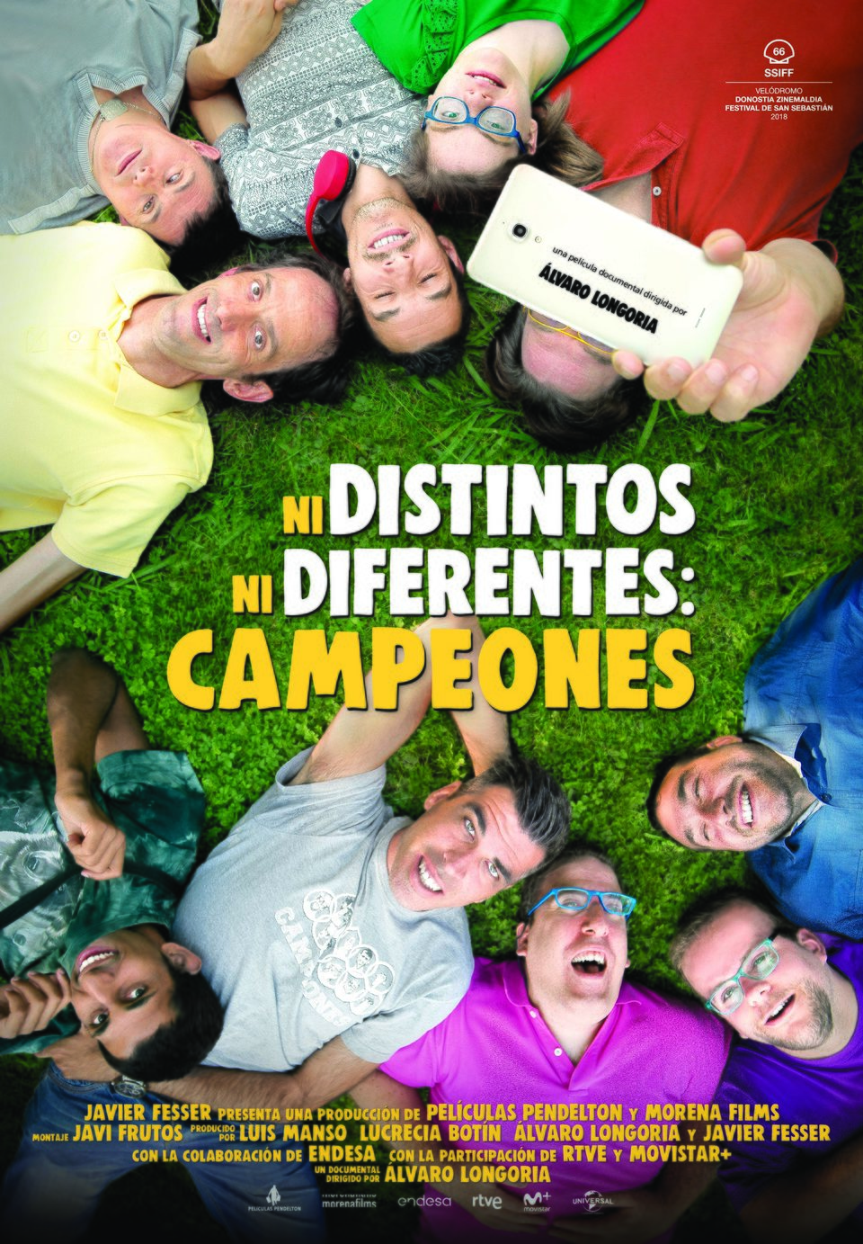Poster of Ni distintos ni diferentes: campeones - Cartel España