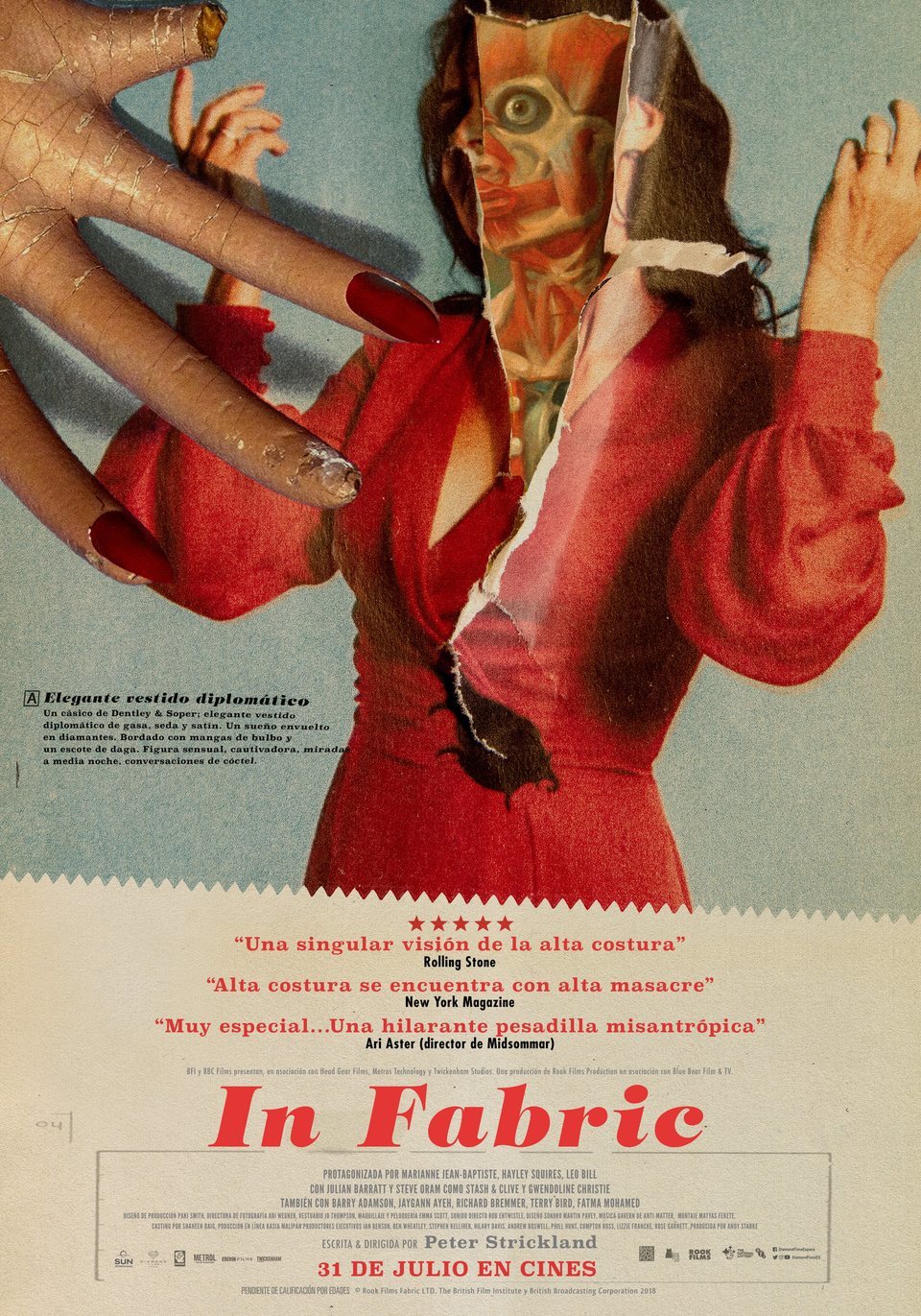 Poster of In Fabric - España