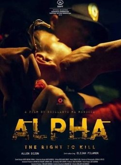Poster ALPHA, The Right To Kill