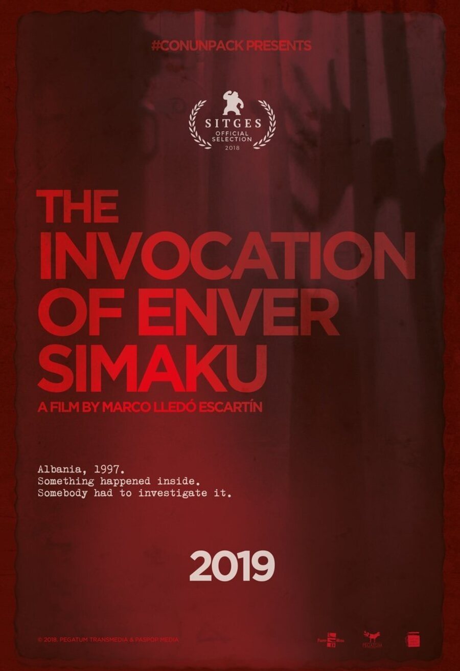 Poster of The Invocation of Enver Simaku - Teaser Poster