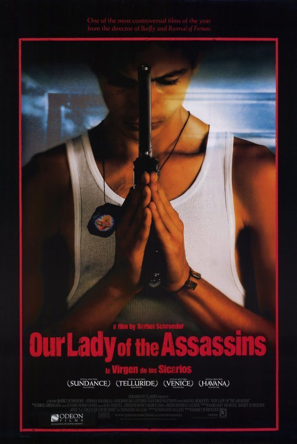 Poster of Our Lady of the Assassins - Póster Inglés 'La virgen de los sicarios'