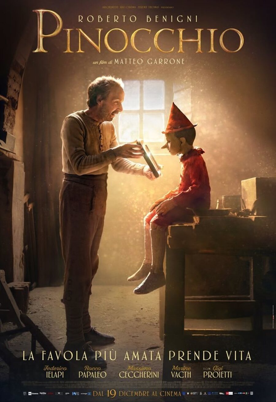 Poster of Pinocchio - Italia