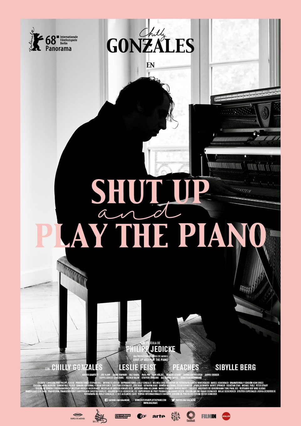 Poster of Shut Up and Play the Piano - Póster España