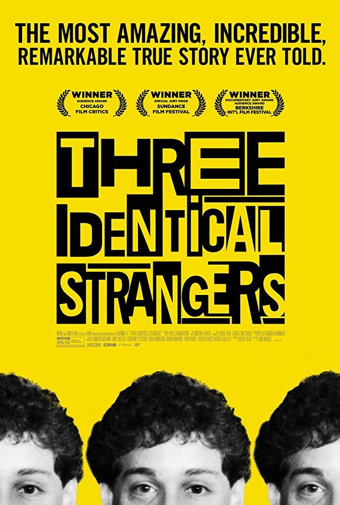 Poster of Three Identical Strangers - Poster 'Three Identical Strangers'