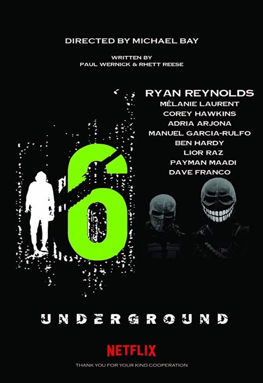 Poster of 6 Underground - POSTER