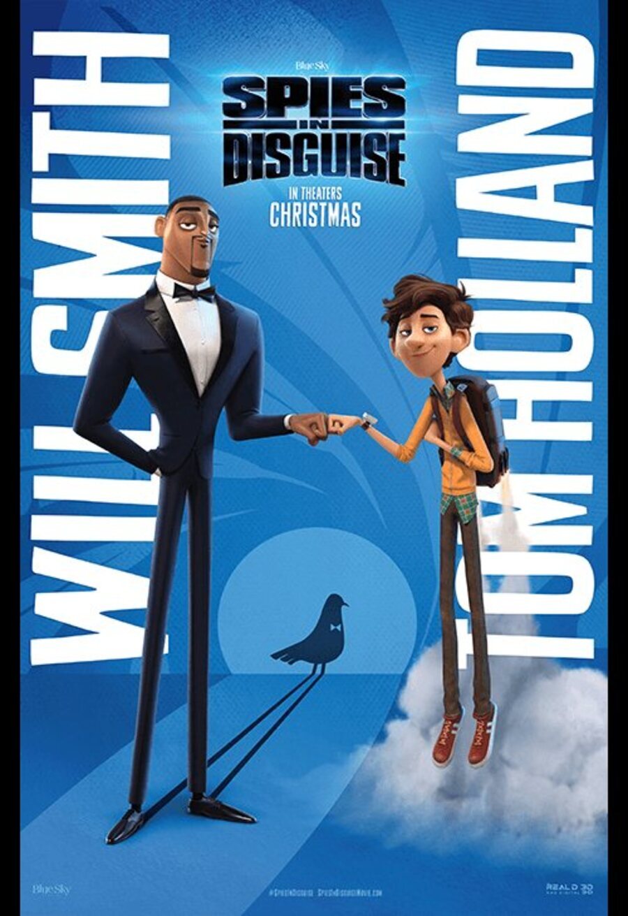 Poster of Spies in disguise - Will Smith & Tom Holland