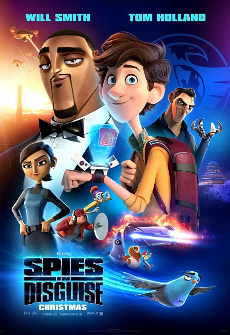 Poster of Spies in disguise - Estados Unidos