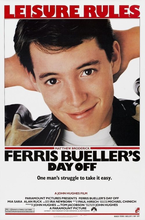 Poster of Ferris Bueller's Day Off - Oficial