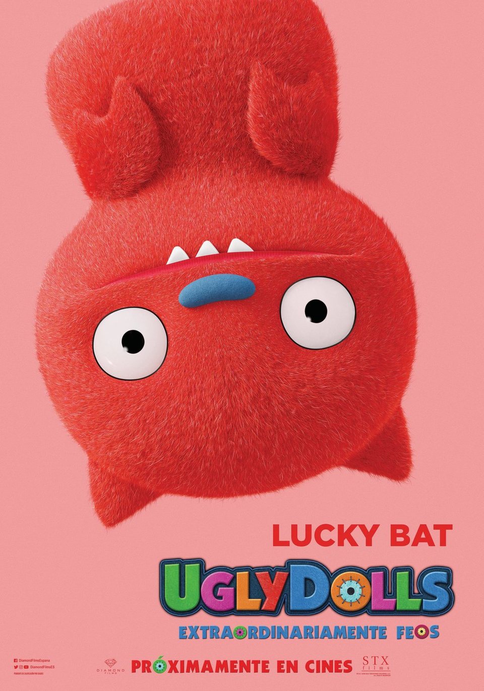 Poster of UglyDolls - PÓSTER LUCKY BAT