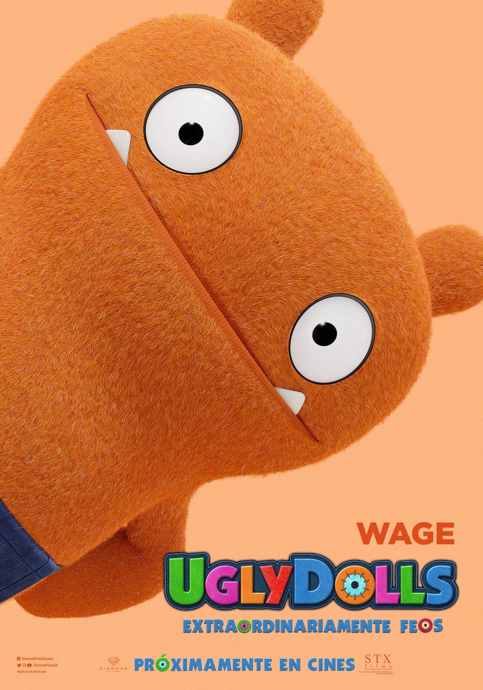 PÓSTER WAGE poster for UglyDolls