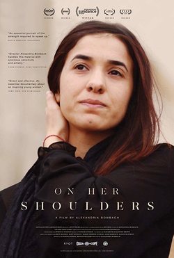 Poster On Her Shoulders