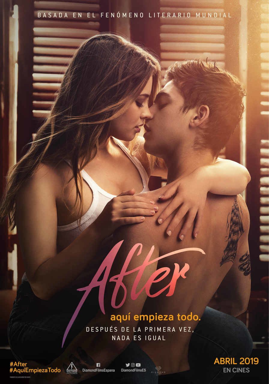 Cartel #2 España poster for After