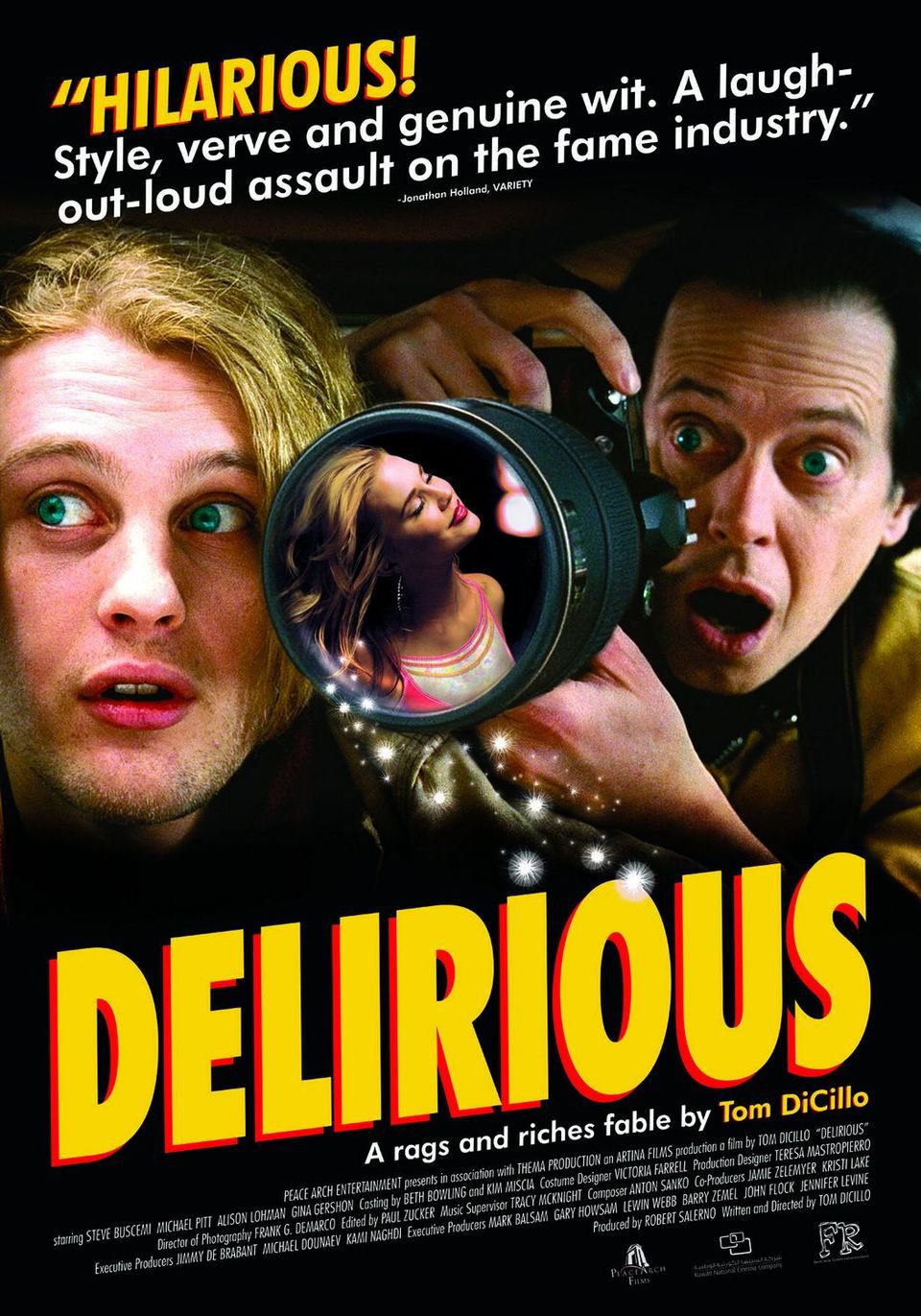 Poster of Delirious - Estados Unidos