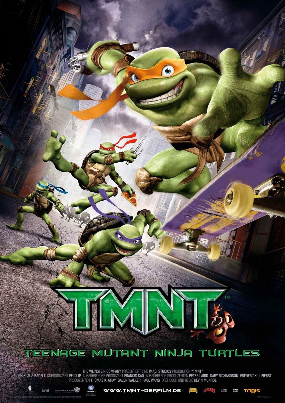 Poster of Teenage Mutant Ninja Turtles - Alemania
