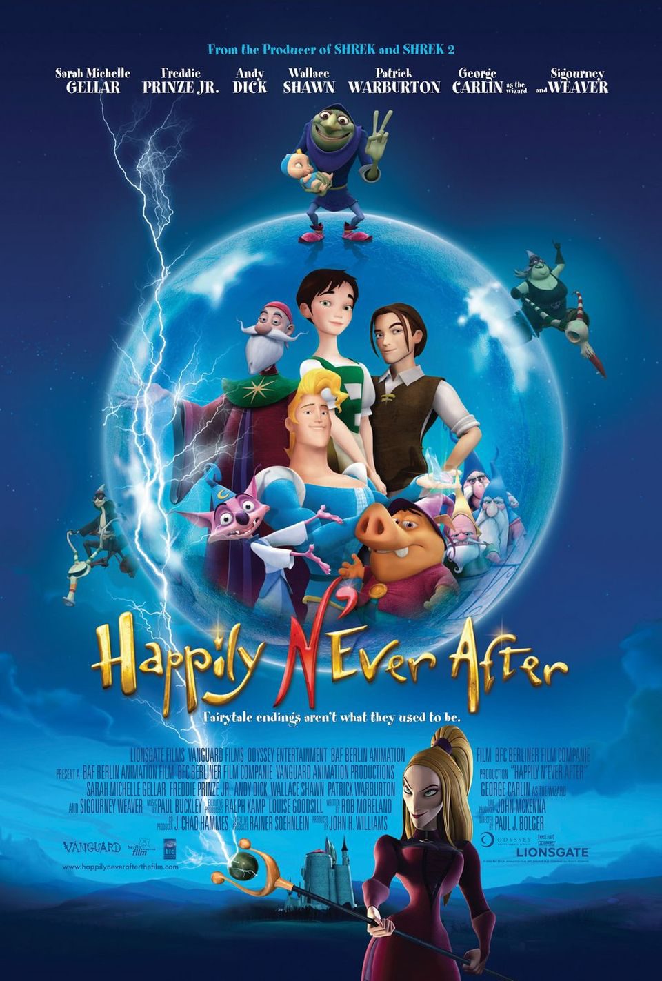 Poster of Happily N'Ever After - Estados Unidos