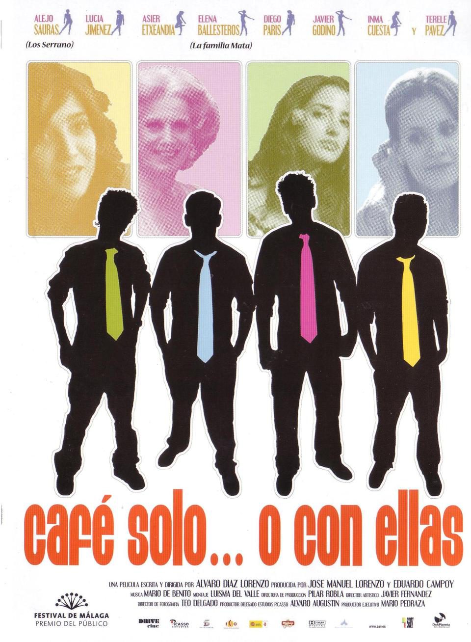 Poster of Café solo o con ellas - España