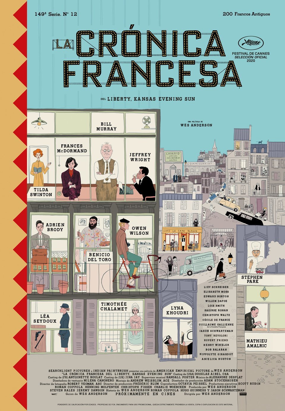 Poster of The French Dispatch - España