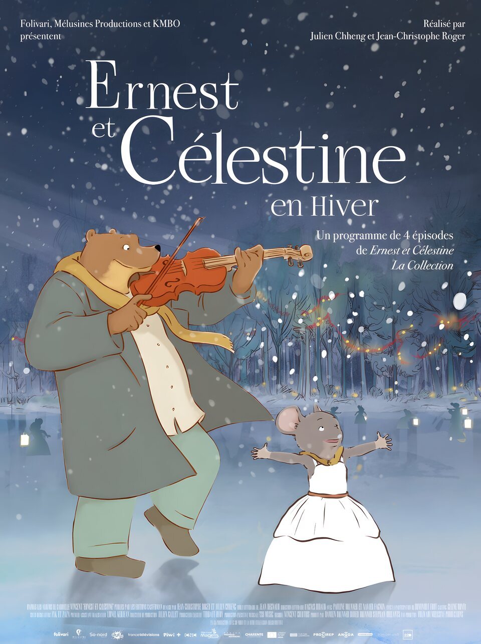 Poster of Ernest et Célestine en Hiver - Francia