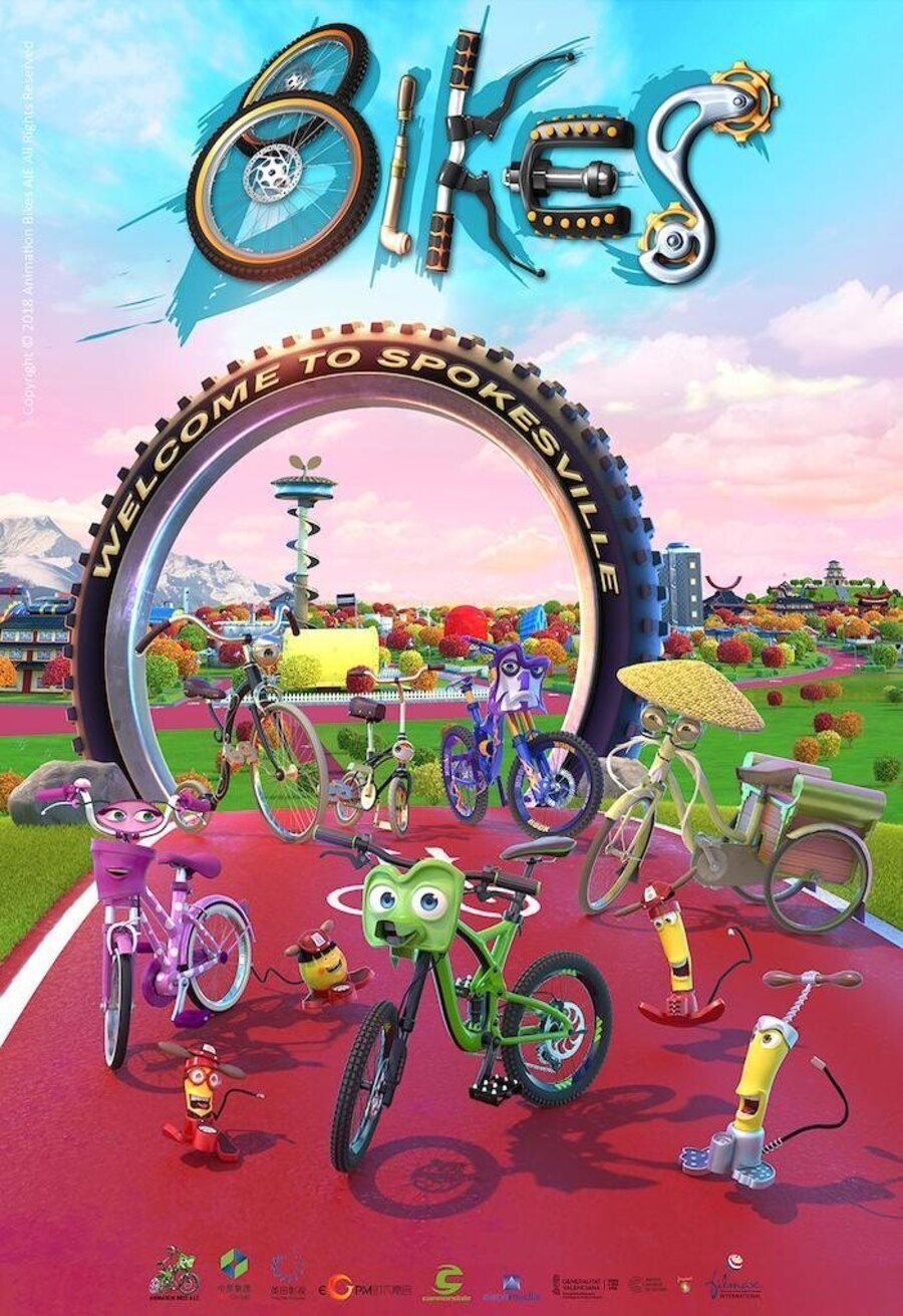 Poster of Bikes, The Movie - Póster