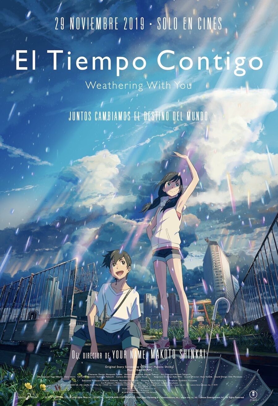 Poster of Weathering With You - El tiempo contigo