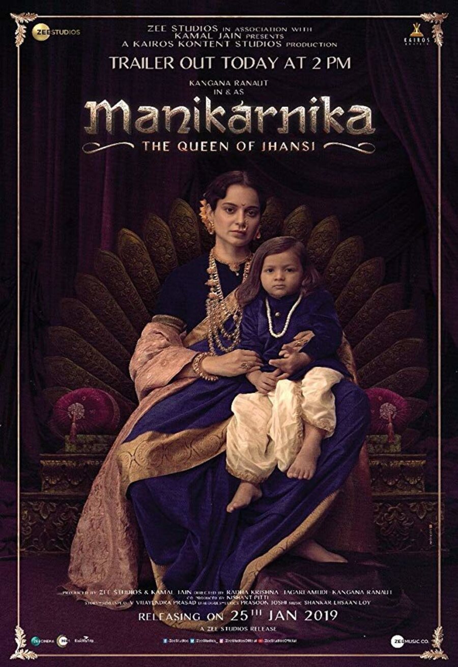 Poster of Manikarnika: The Queen Of Jhansi - Manikarnika: The Queen Of Jhansi