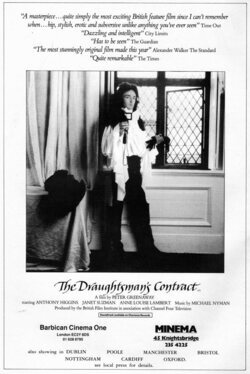 Poster The Draughtsman's Contract