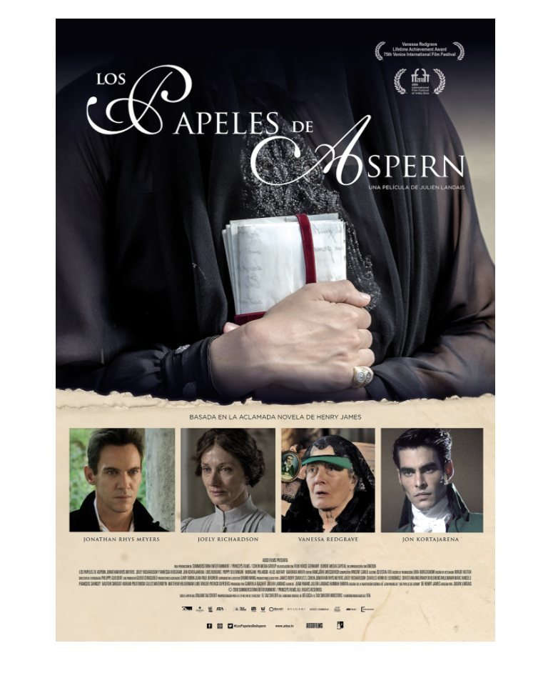 Poster of The Aspern papers - España