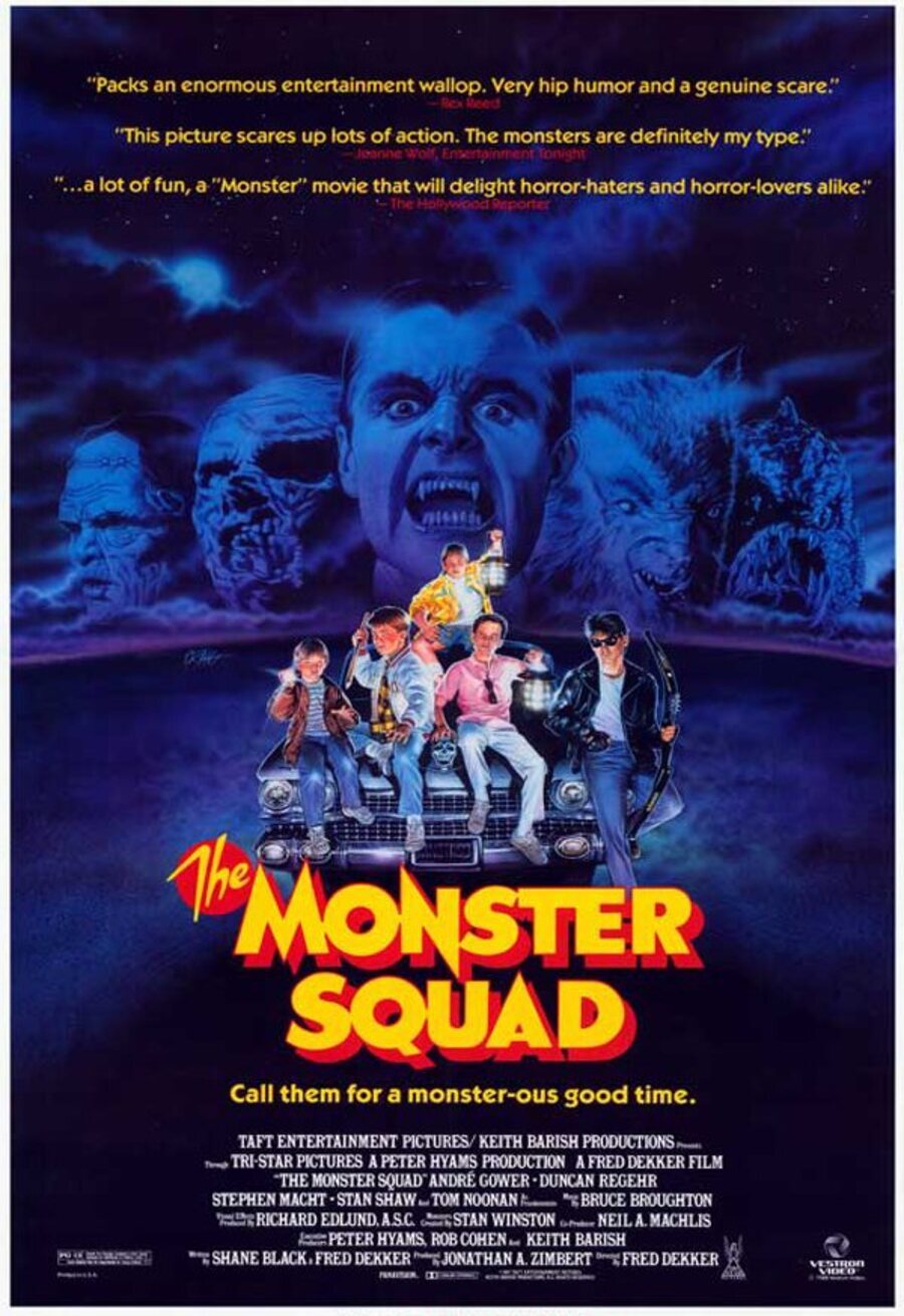 Poster of The Monster Squad - Póster inglés