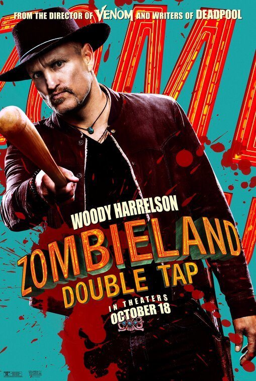 Woody Harrelson poster for Zombieland: Double Tap