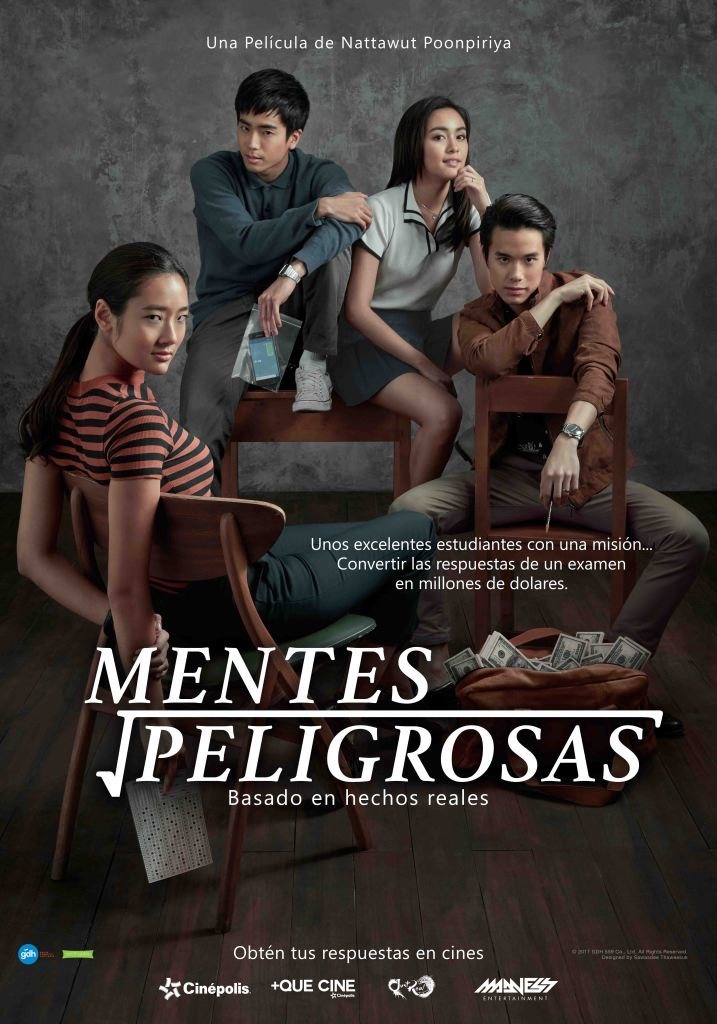 Poster of Bad Genius - Poster 'Mentes peligrosas'