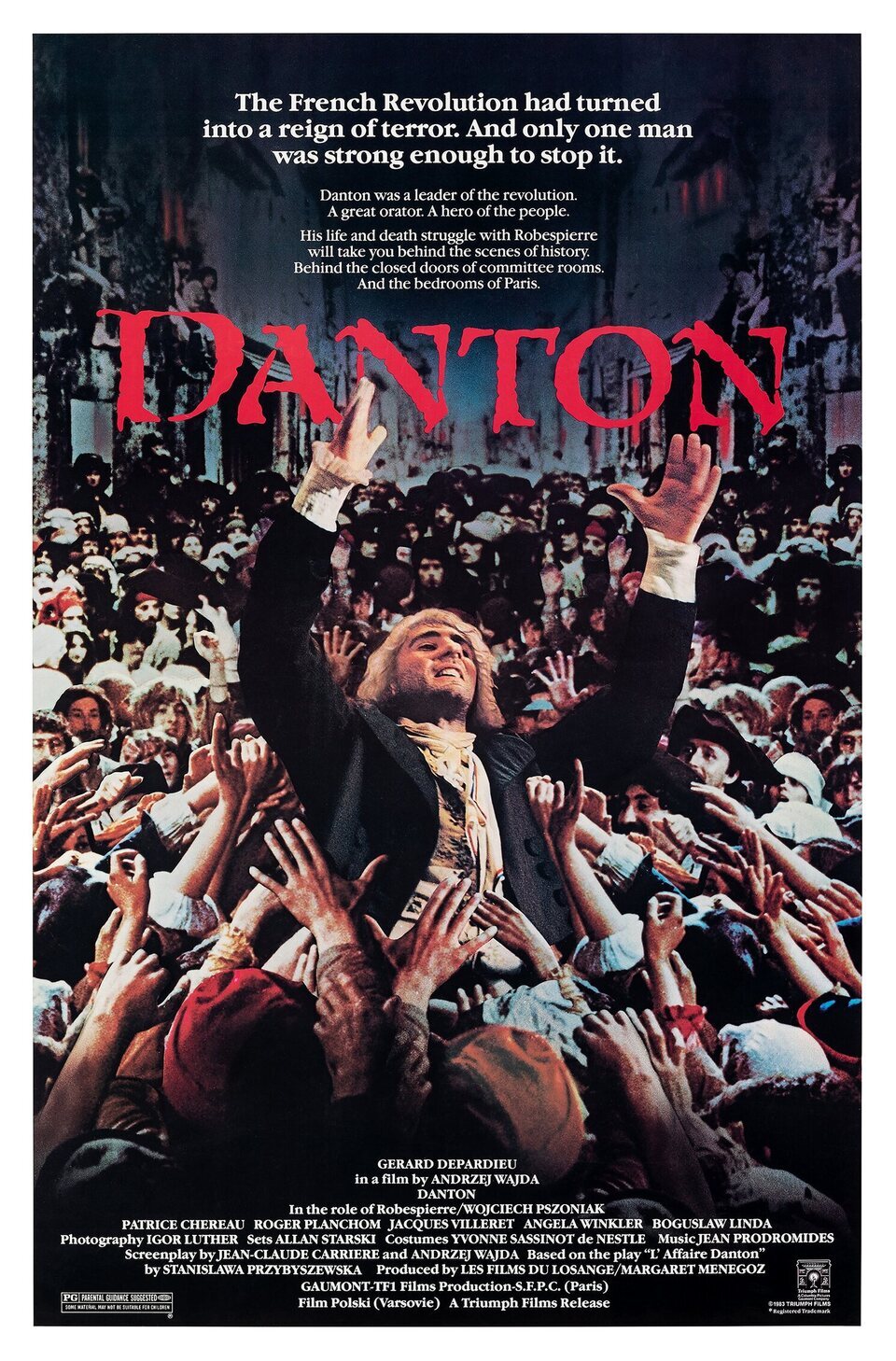 Poster of Danton - Estados Unidos