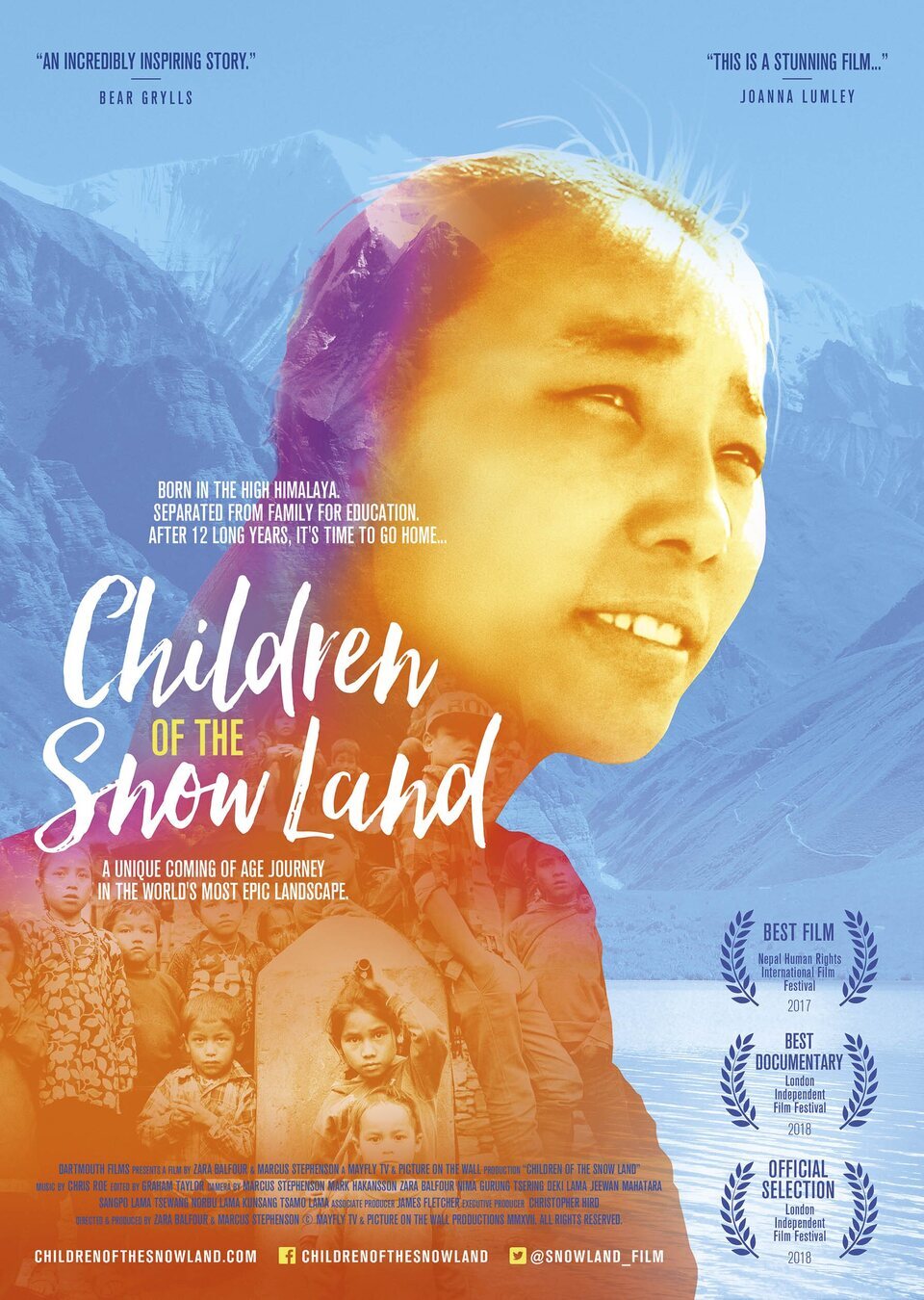 Poster of Children Of The Snow Land - Reino Unido