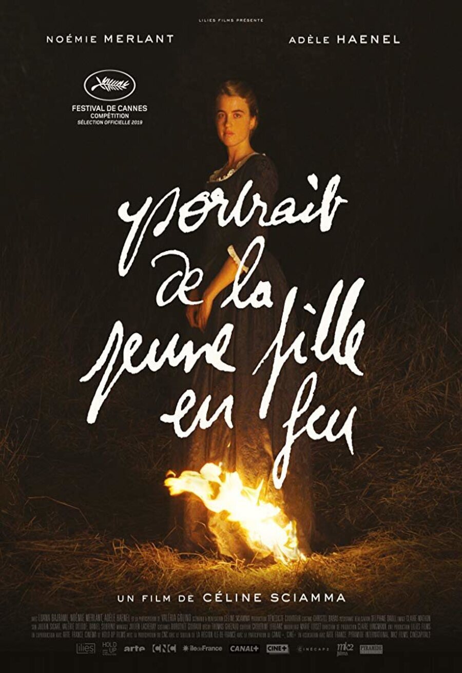 Poster of Portrait of a Lady on Fire - Cartel Francia