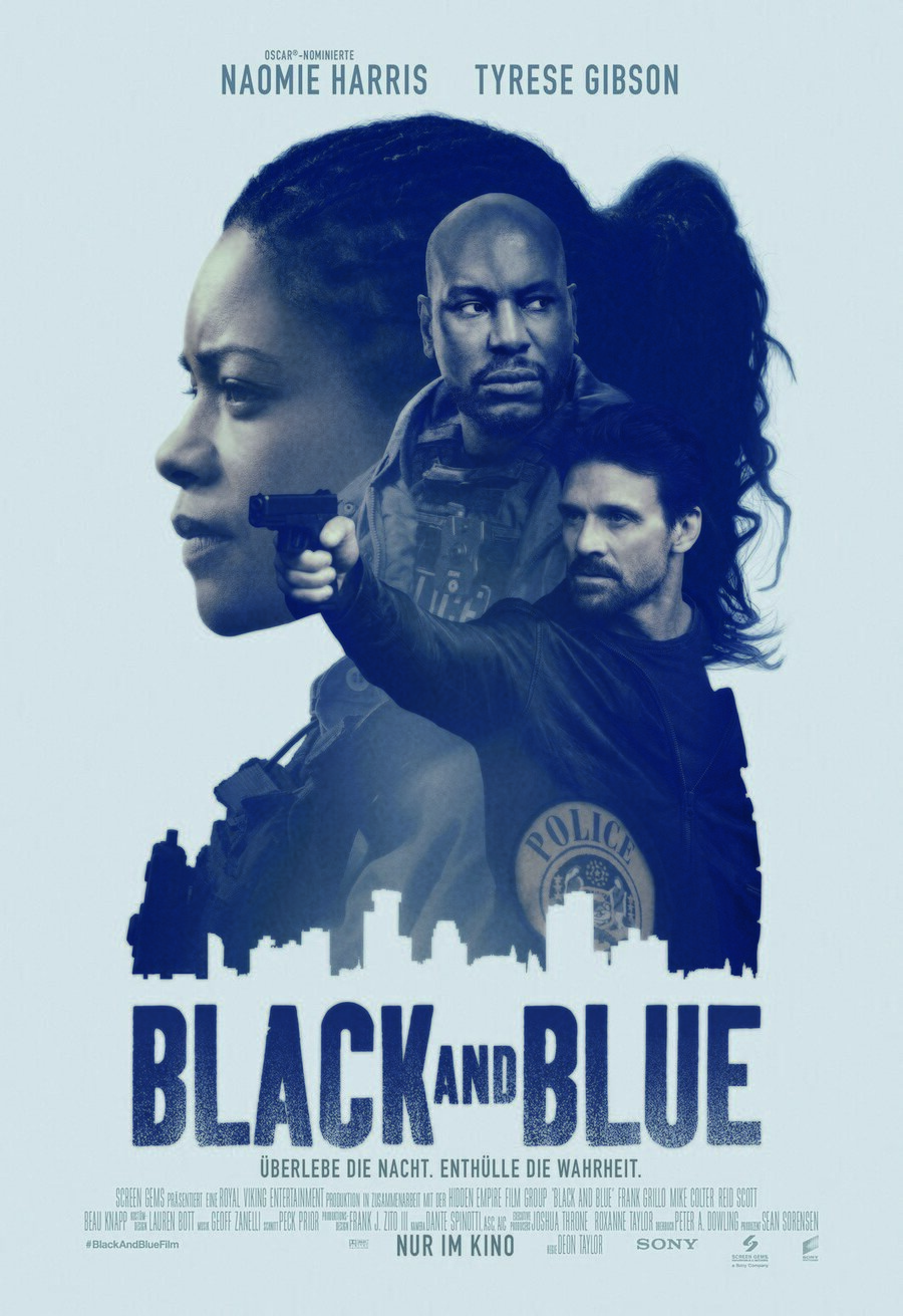 Poster of Black and Blue - Poster Alemania