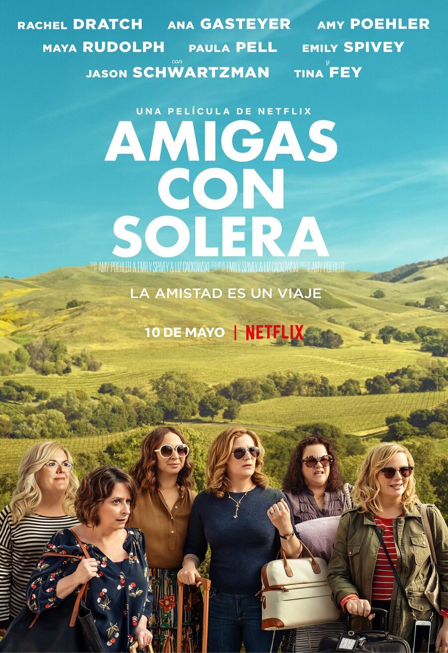 Poster of Wine Country - Cartel 'Amigas con solera'