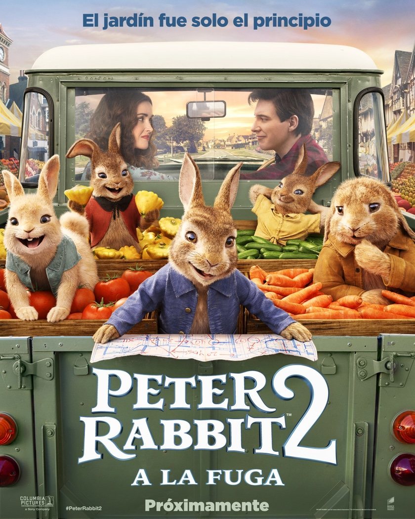 Poster of Peter Rabbit 2: The Runaway - Póster español 'Peter Rabbit 2: A la fuga'