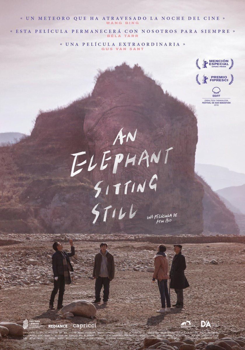 Poster of An Elephant Sitting Still - España