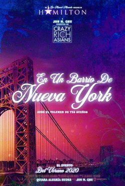 Póster español 'En un barrio de Nueva York'