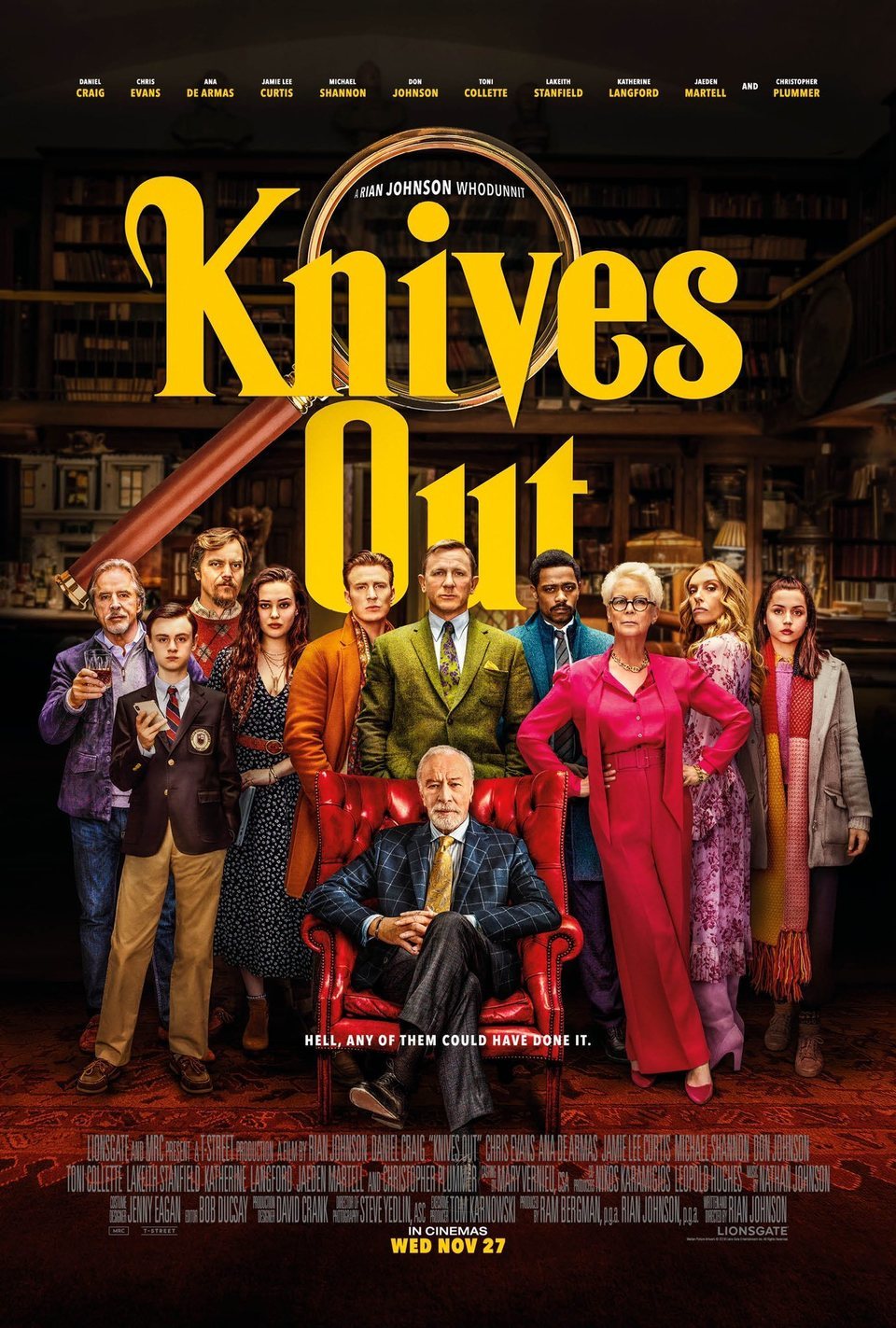 Poster of Knives Out - UK