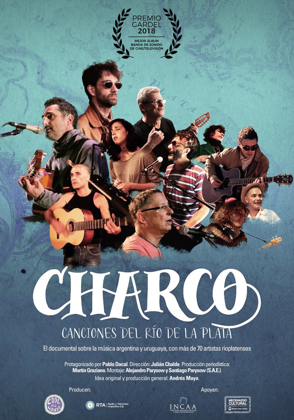 Poster of Charco, Canciones del Río de la Plata - PÓSTER